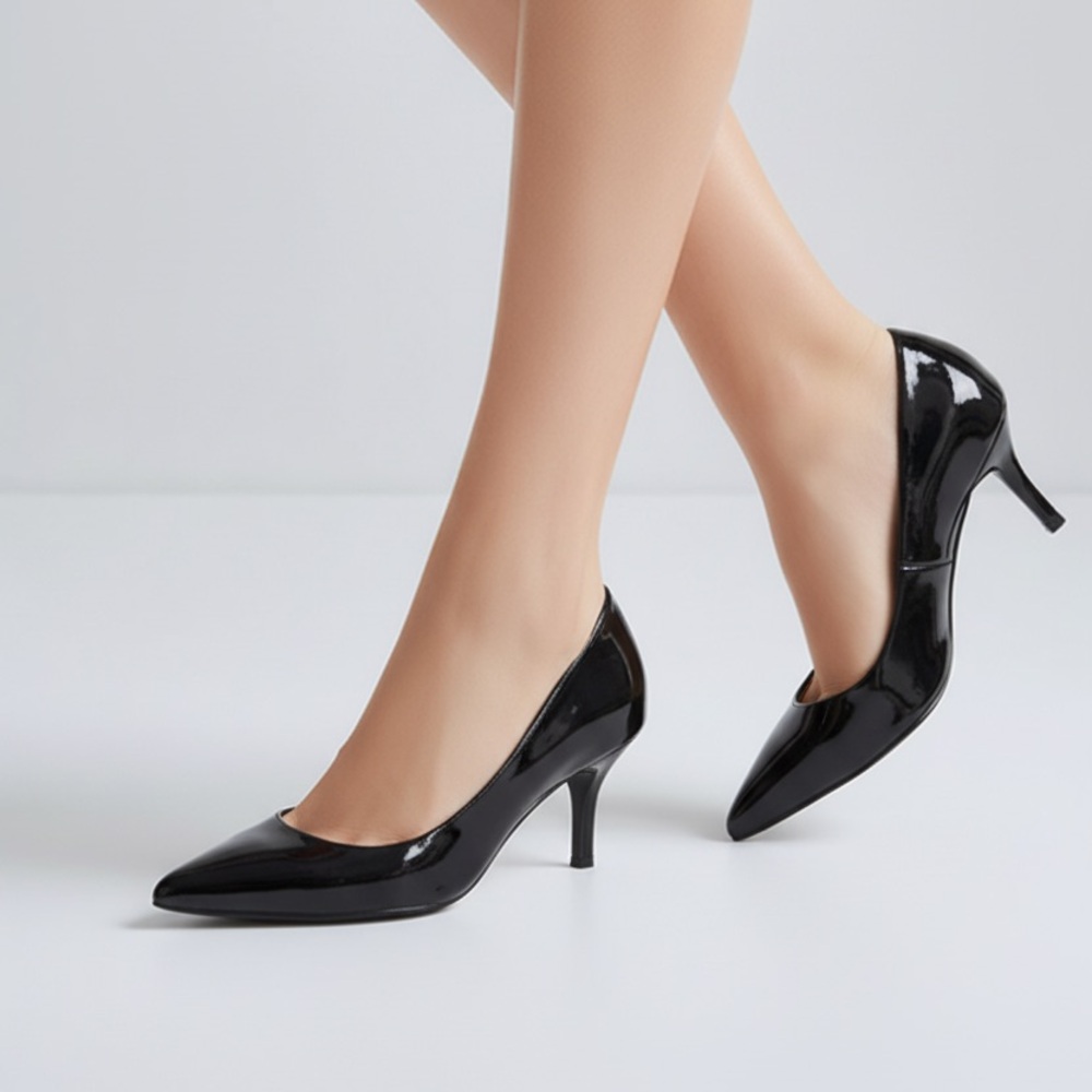 Elegant Black ISAAC Women's Heels